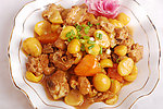 栗子鸡块