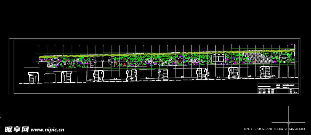 绿化图cad