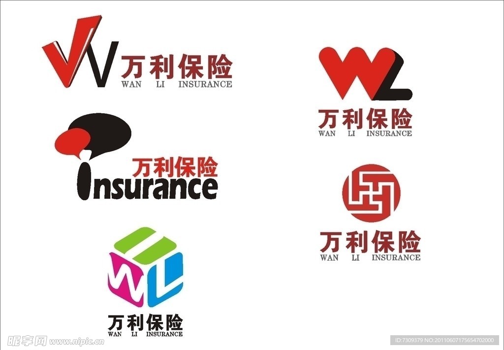 万利保险矢量标志