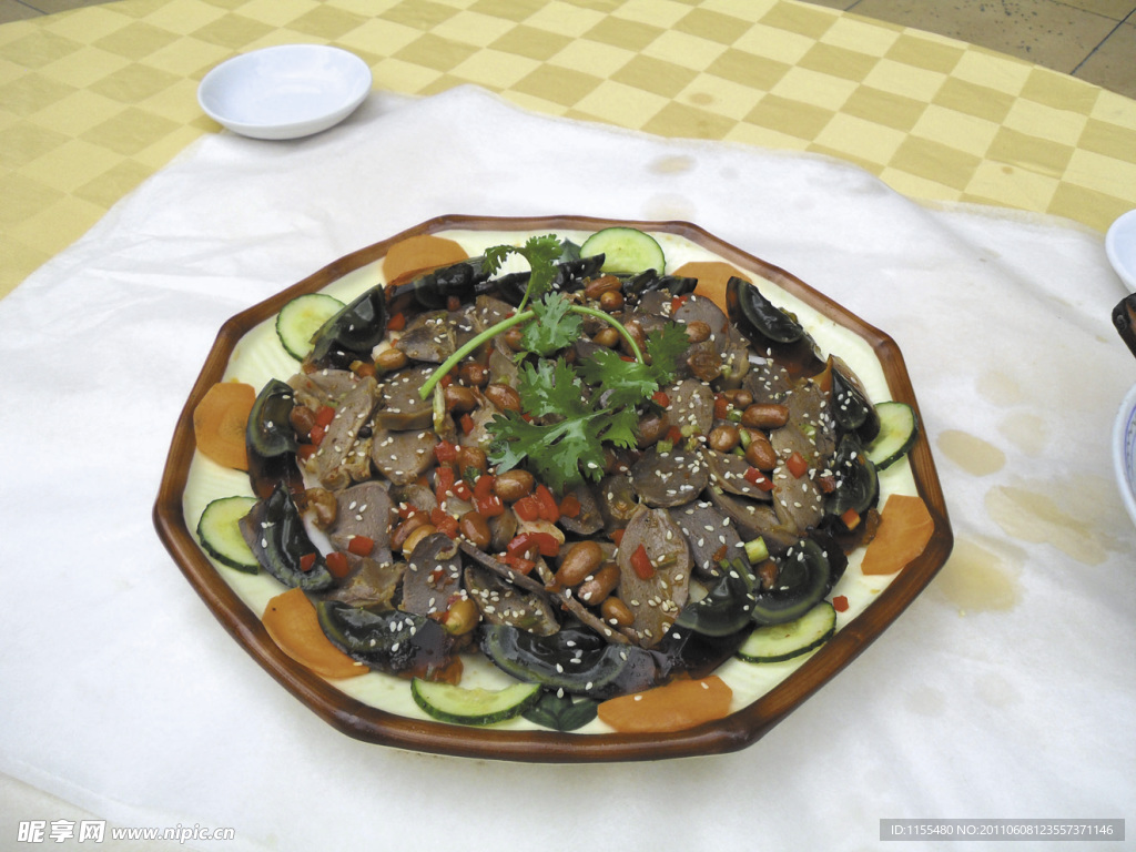 酸辣鸡肾