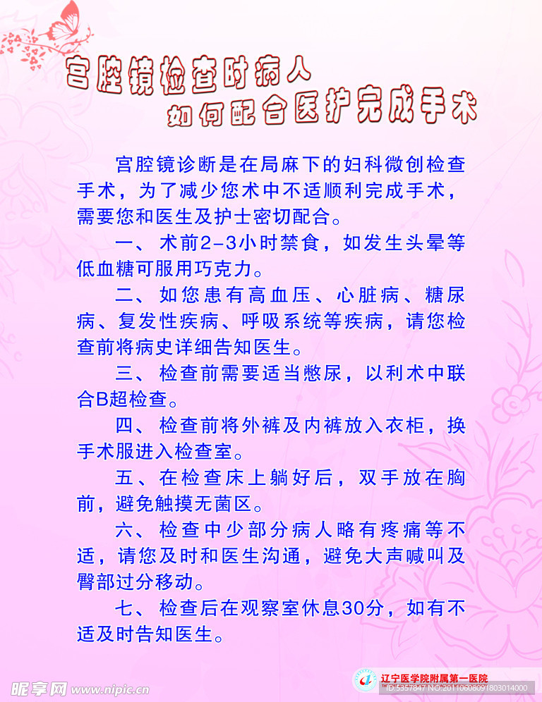 手术展板