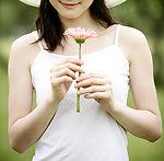 大自然美女