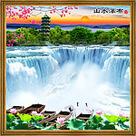 山水画 山水风景