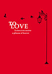 to love燕子路灯 墙贴素材