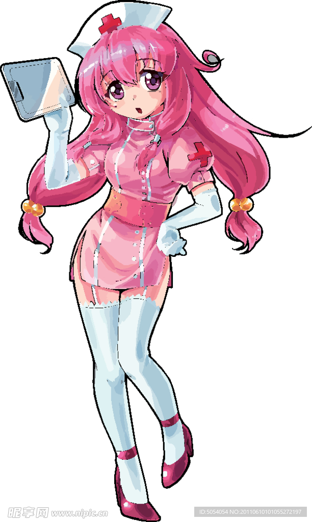 矢量游戏女孩