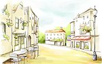城市一角