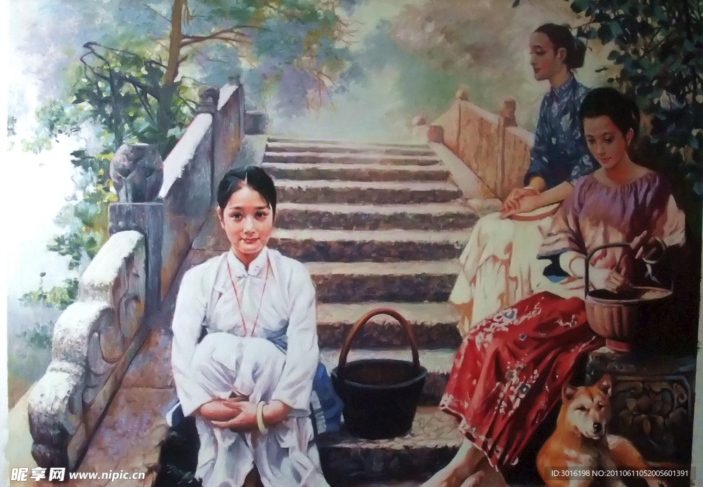 人物油画