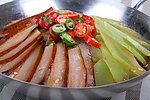 干锅腊肉窝笋