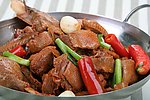 干锅啤酒鸭