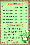 奶茶价目表