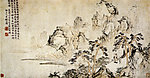 云泉禅翁图