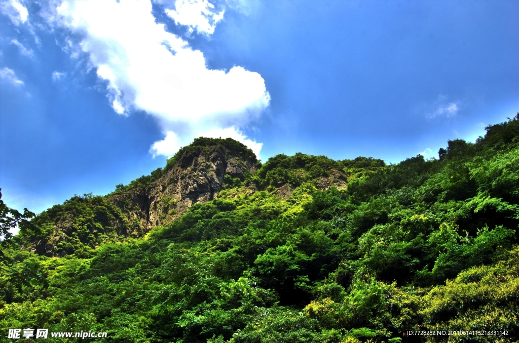 五龙潭峰顶美景