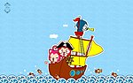 阿狸壁纸 海盗船
