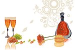 玫瑰红酒 （通道分层）