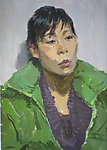 彩色水彩画