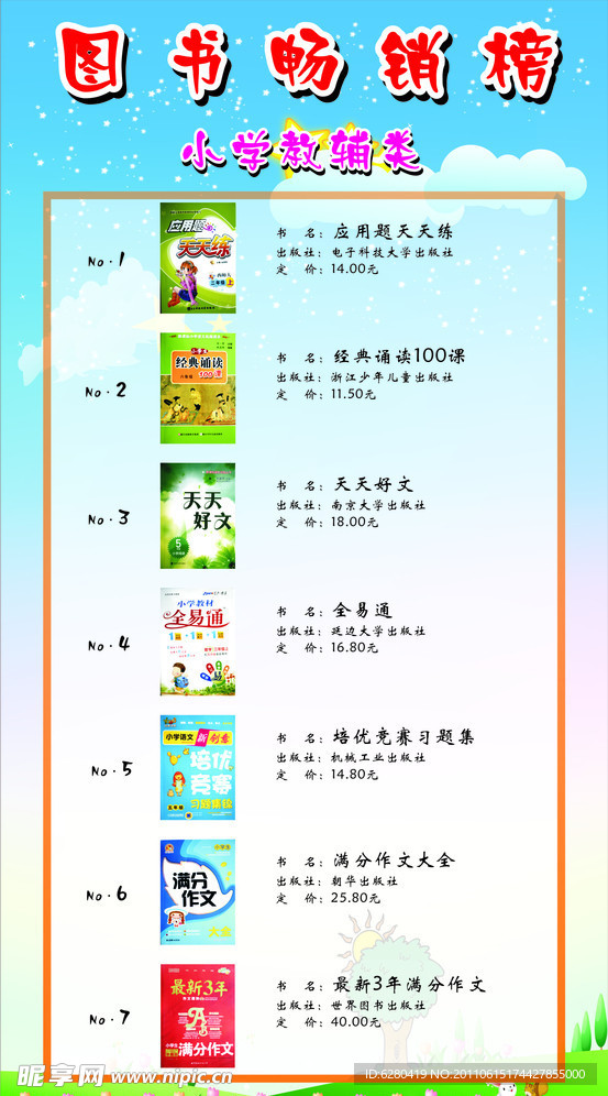 新华书店 小学教辅类