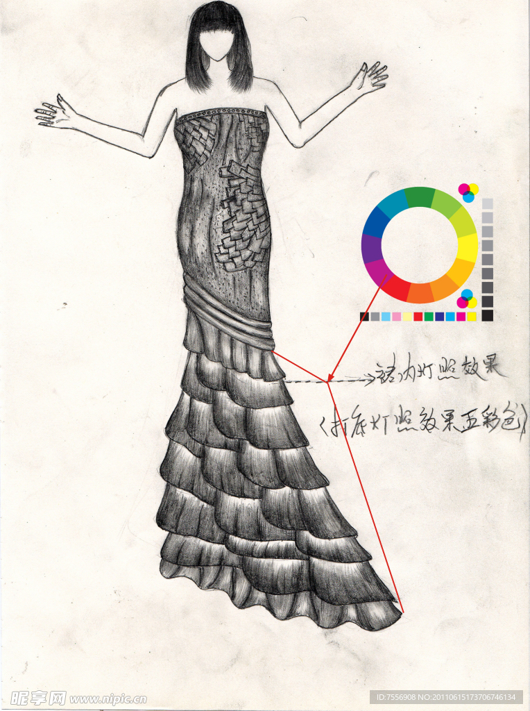 服装设计手绘