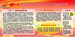 庆建党90周年板报