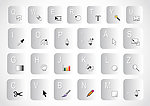 字母图标