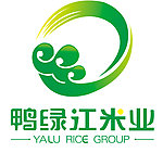 鸭绿江米业logo