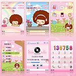 可爱手机UI MOCMOC