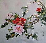 工笔牡丹