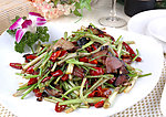 野青菜炒腊肉