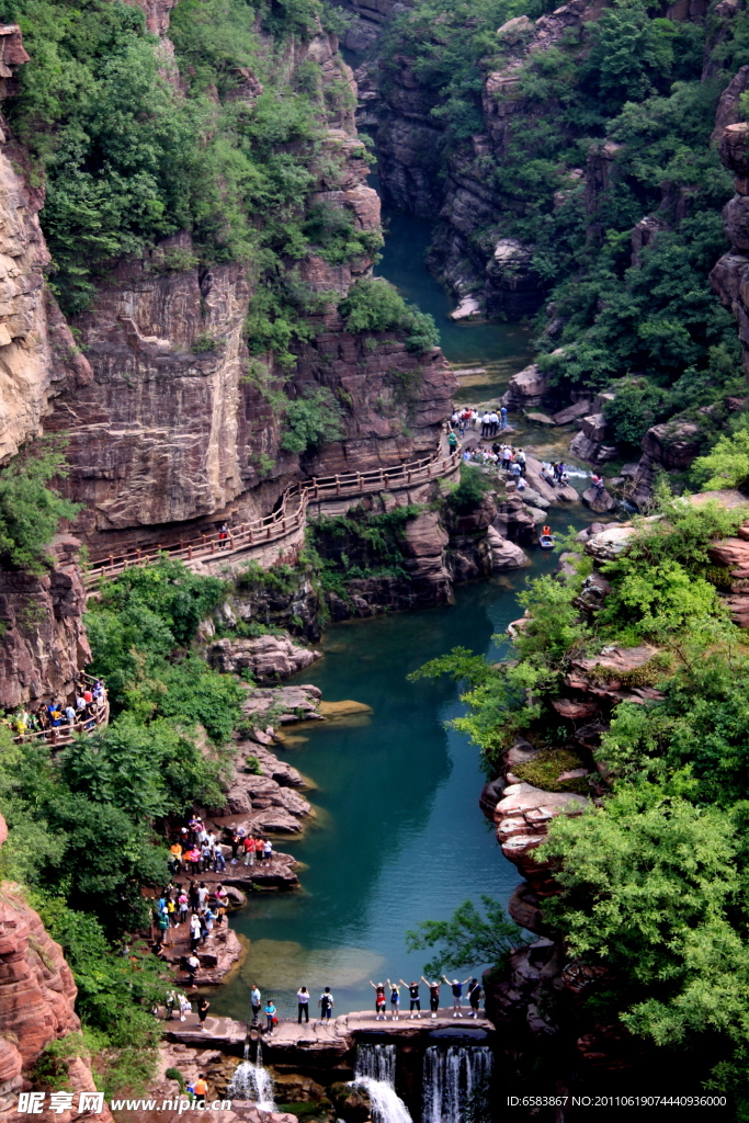 云台山美景