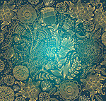 浪漫梦幻花纹欧式花纹底纹