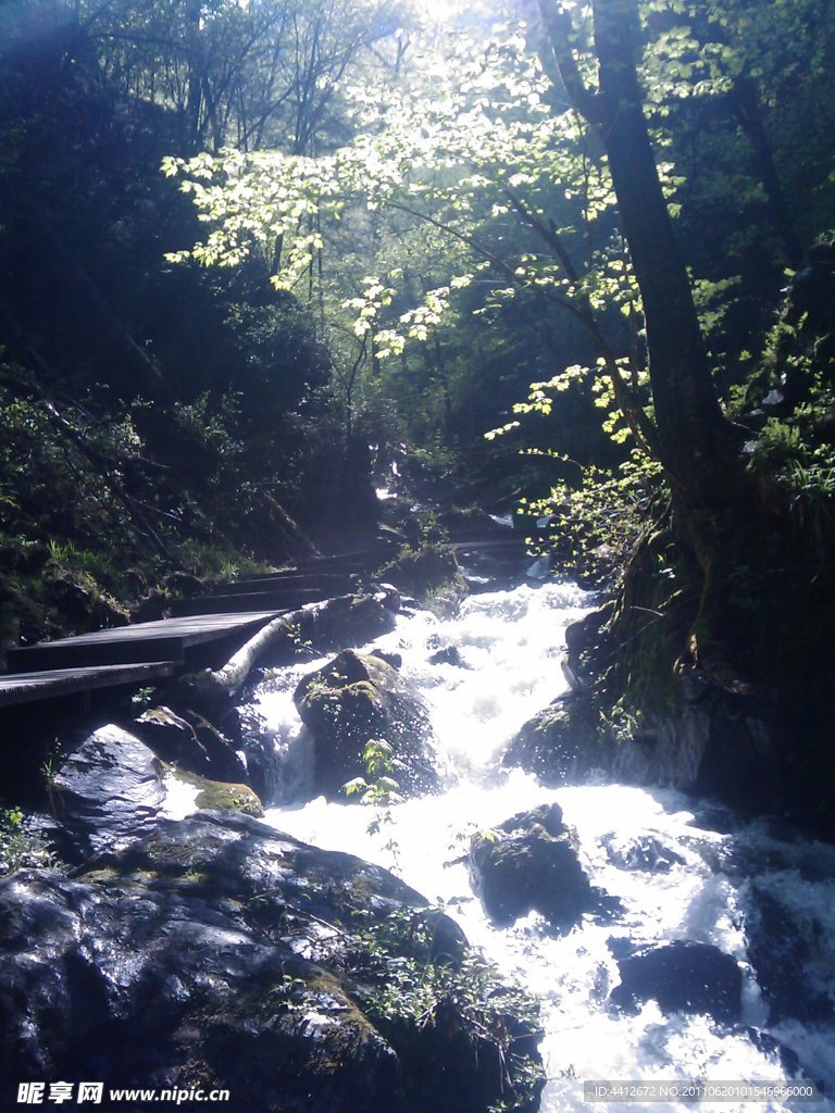 五常凤凰山 大峡谷 溪流