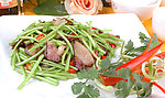 蓠蒿炒腊肉