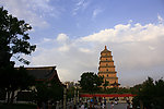 游览西安大雁塔
