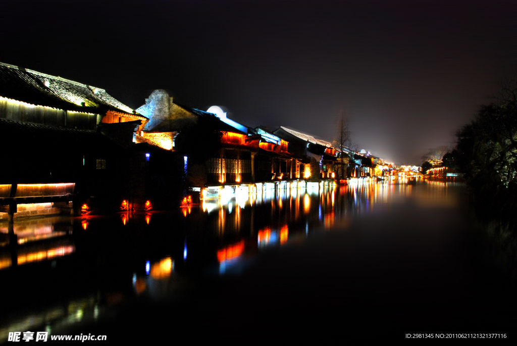 乌镇夜景