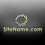黑色背景企业logo