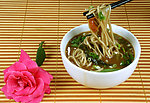 酸菜绿豆面
