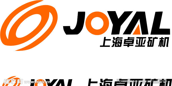 上海卓亚矿机 标志