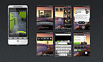 HTC Sense UI 手机及界面设计PSD分层