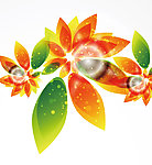 炫彩时尚花纹梦幻花纹