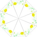 绣花伞 伞