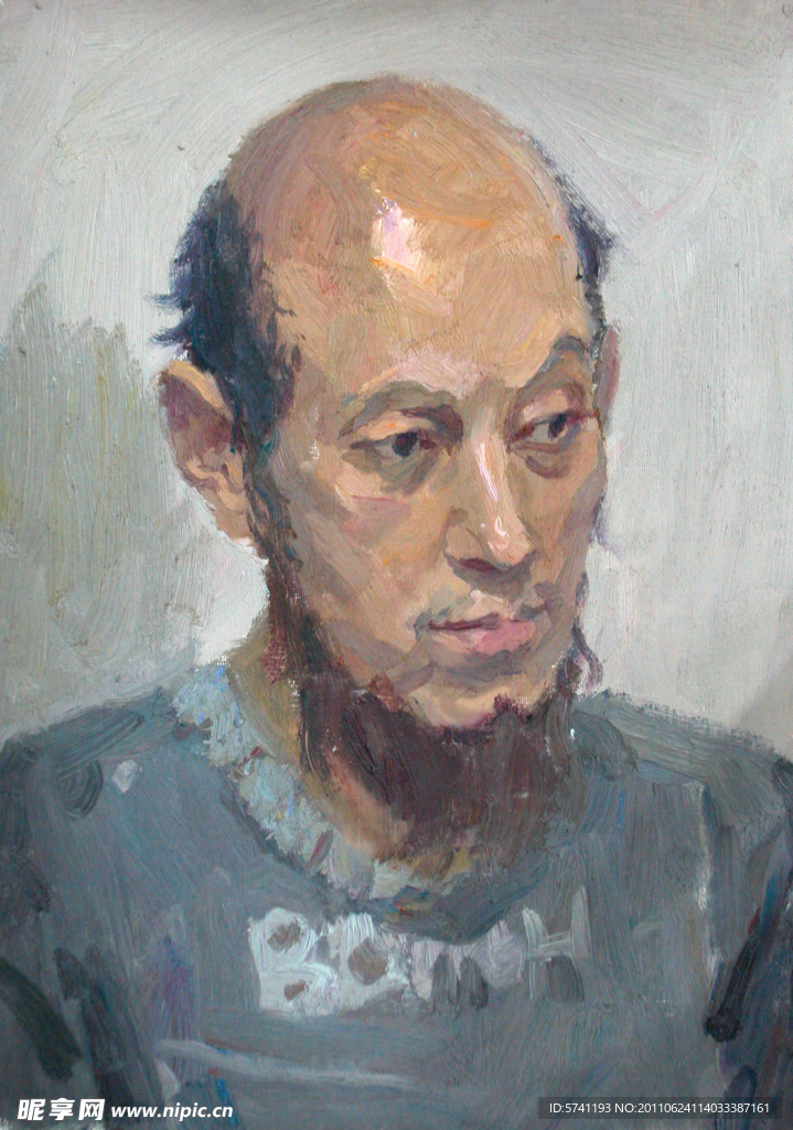 人物水彩画
