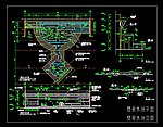 壁泉水池平立剖面图