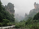 雨中的十里画廊