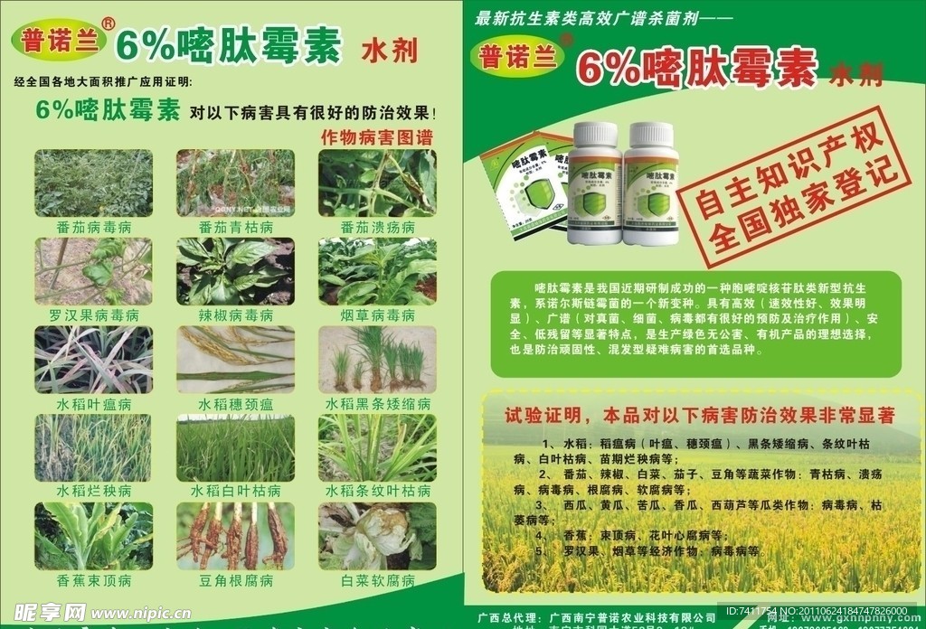 药物宣传单