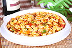 香辣鱼子烩豆腐