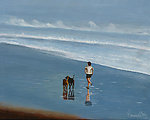 油画海