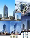 全套建筑效果图源文件