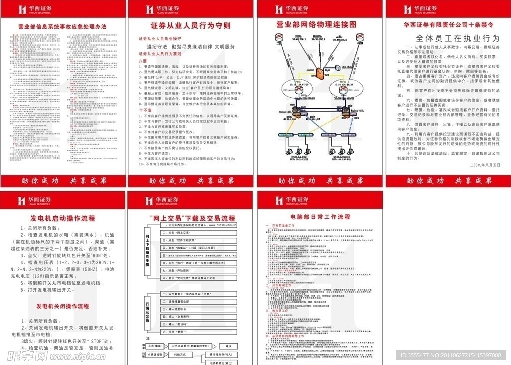 华西证券制度牌