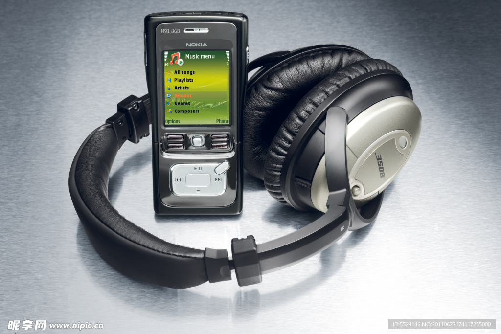 诺基亚 N91 手机带耳麦