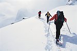 雪山滑雪