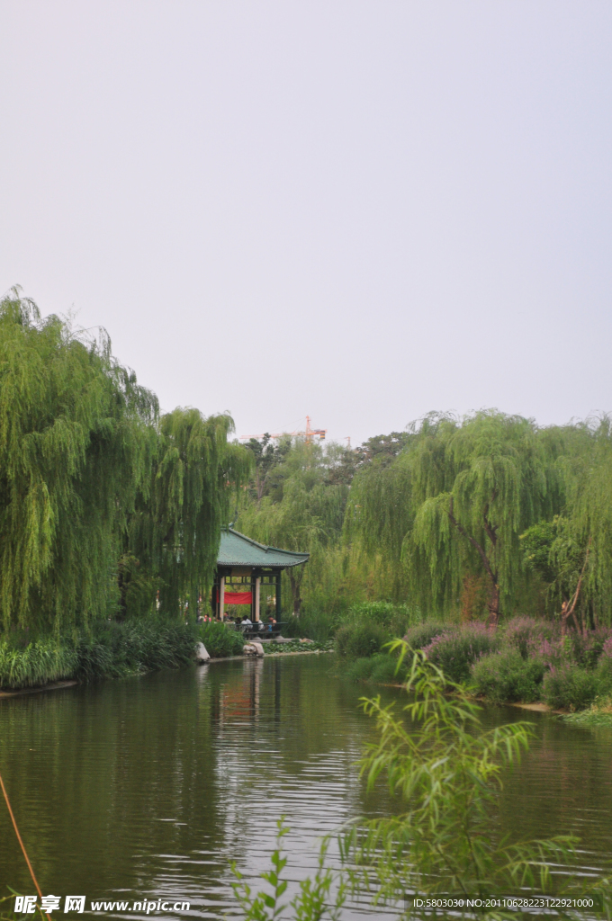 大明湖风光